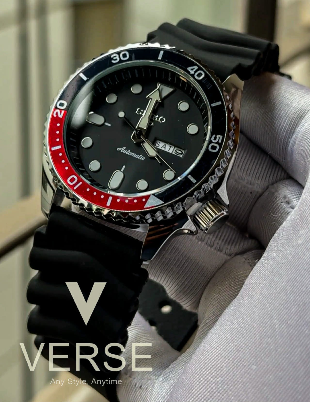 Seiko 5 - Sports SKX Sweep "Coke" AA | Free Nato Strap Offer - VERSE - 