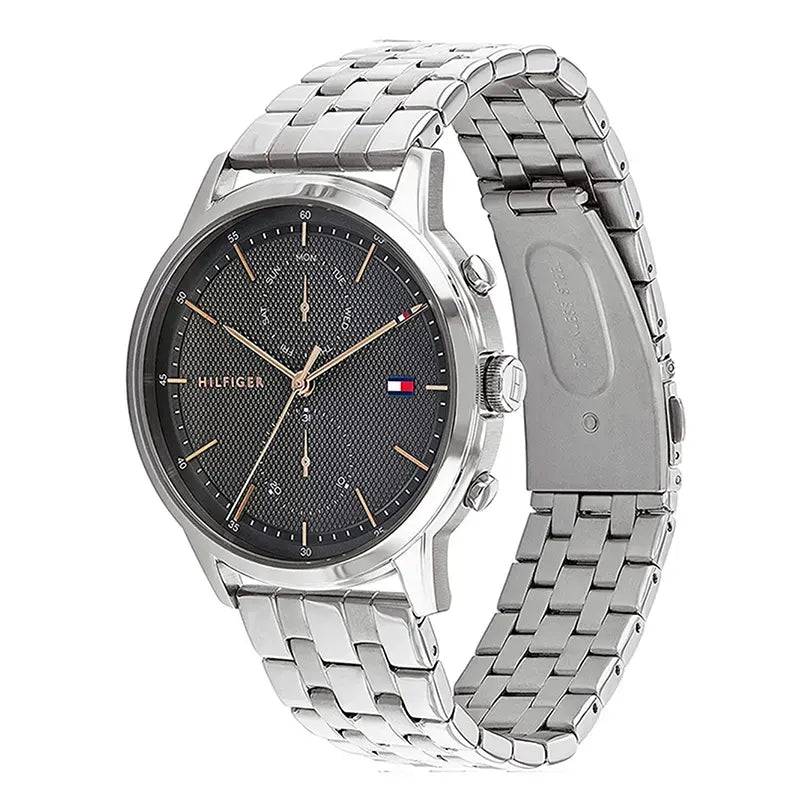 Tommy Hilfiger Easton Multifunction Grey Dial Stainless Steel Men's Watch | Tommy Hilfiger 1710431