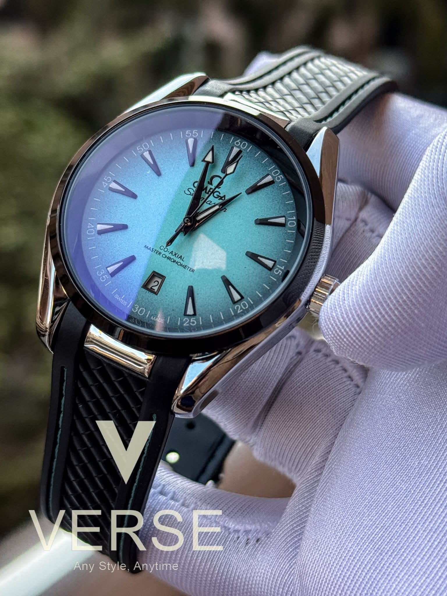 Omega Seamaster AquaTerra 150m Lacquered Turquoise Dial AA - VERSE - 