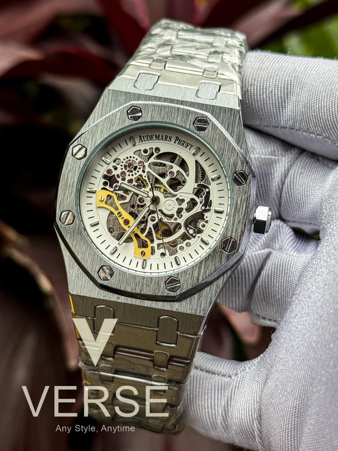 Audemars Piguet Automatic Skeleton White Dial AA - VERSE - 