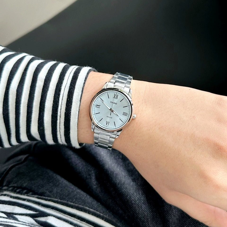 Casio LTP - 1303DD - 7AV White Dial Women's Stainless Steel Watch | Casio LTP - 1303DD - 7AV - VERSE - 