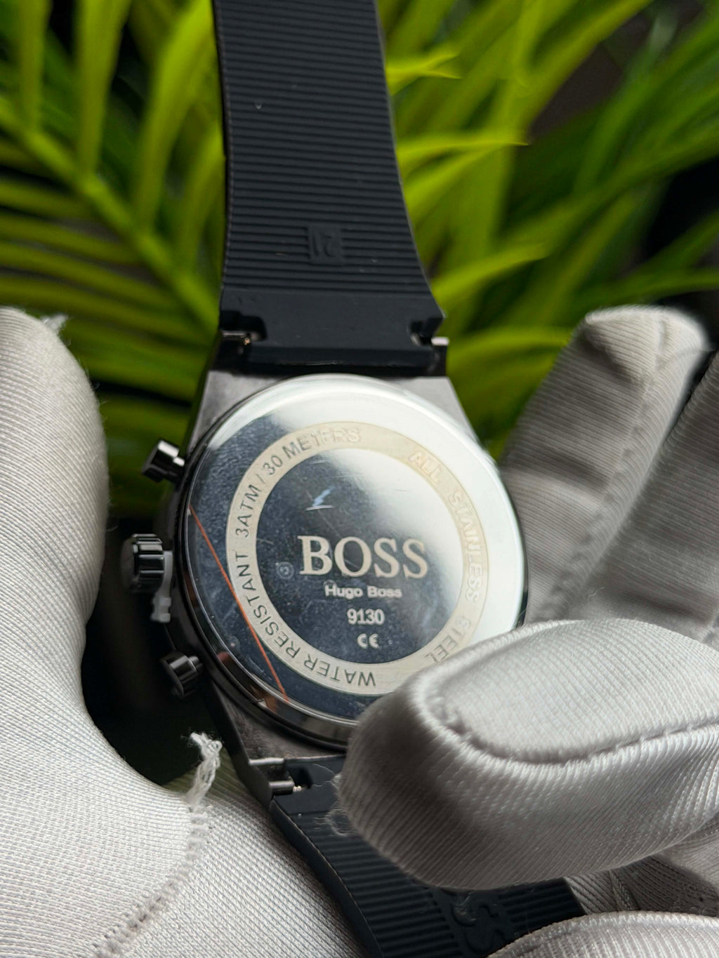 Hugo Boss Candor Chronograph | Triple Black - ( Double A )