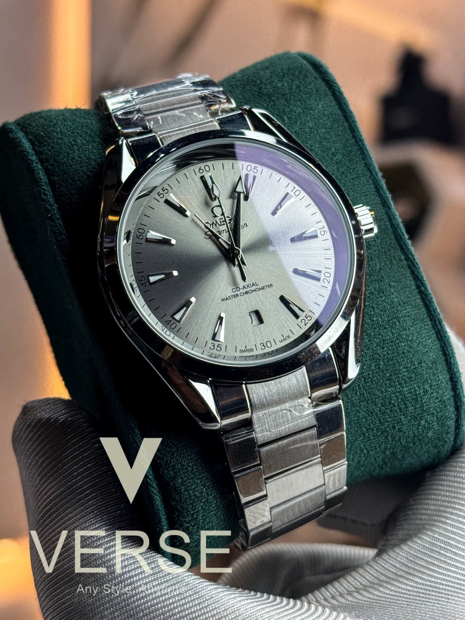 Omega Seamaster AquaTerra Automatic Sunburst Silver Dial AA - VERSE - 