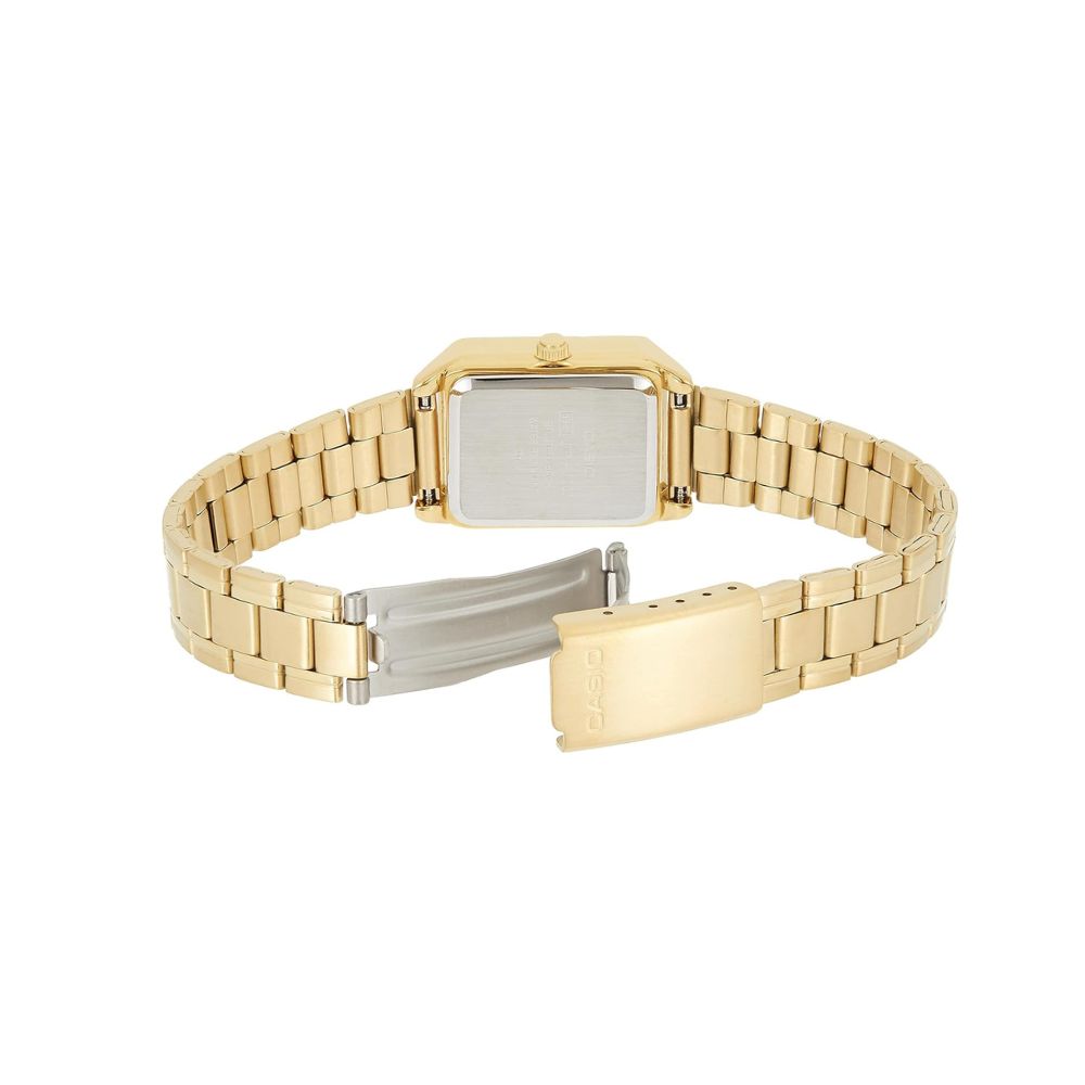 Casio LTP-V007G-9BUDF Champagne Gold Dial Gold Stainless Steel Women's Watch | Casio LTP-V007G-9BUDF