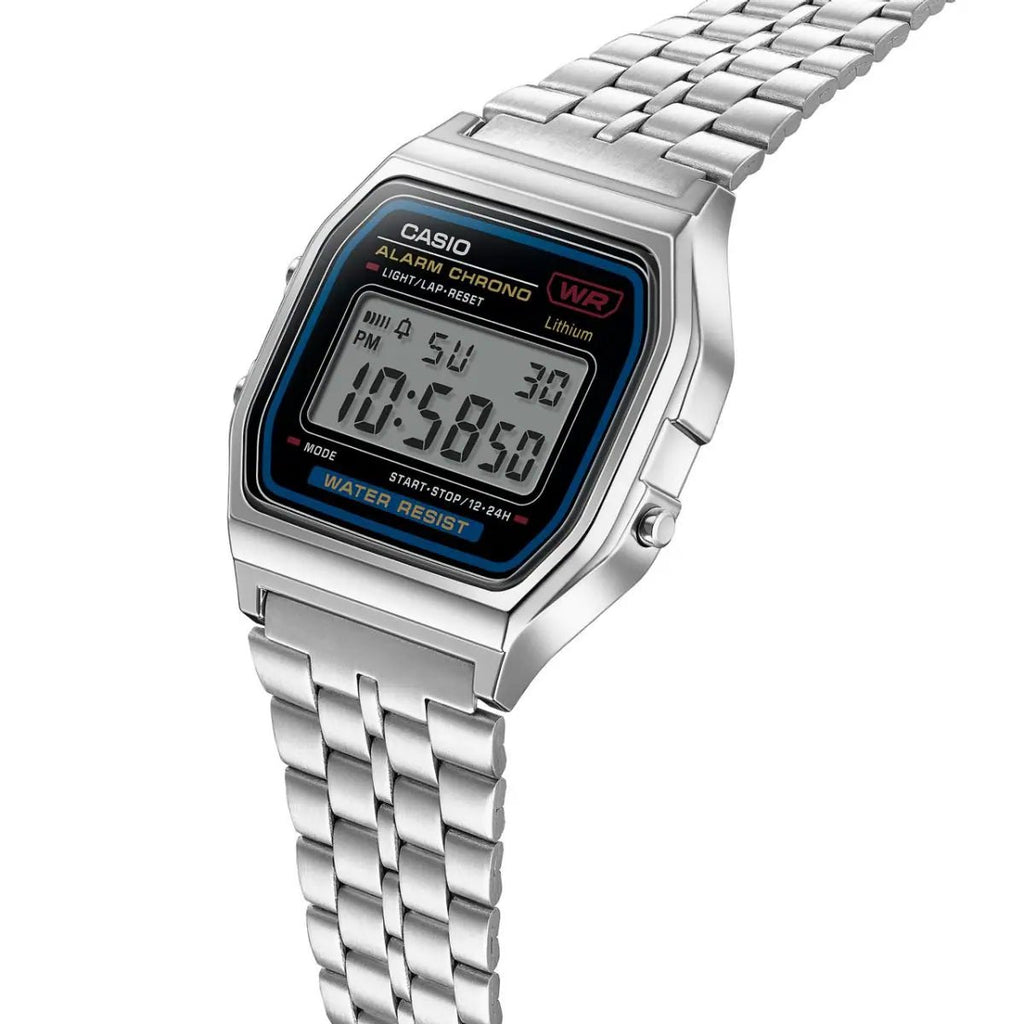 Casio A159W - N1DF Vintage Digital Stainless Steel Men's Watch | Casio A159W - N1DF - VERSE - 