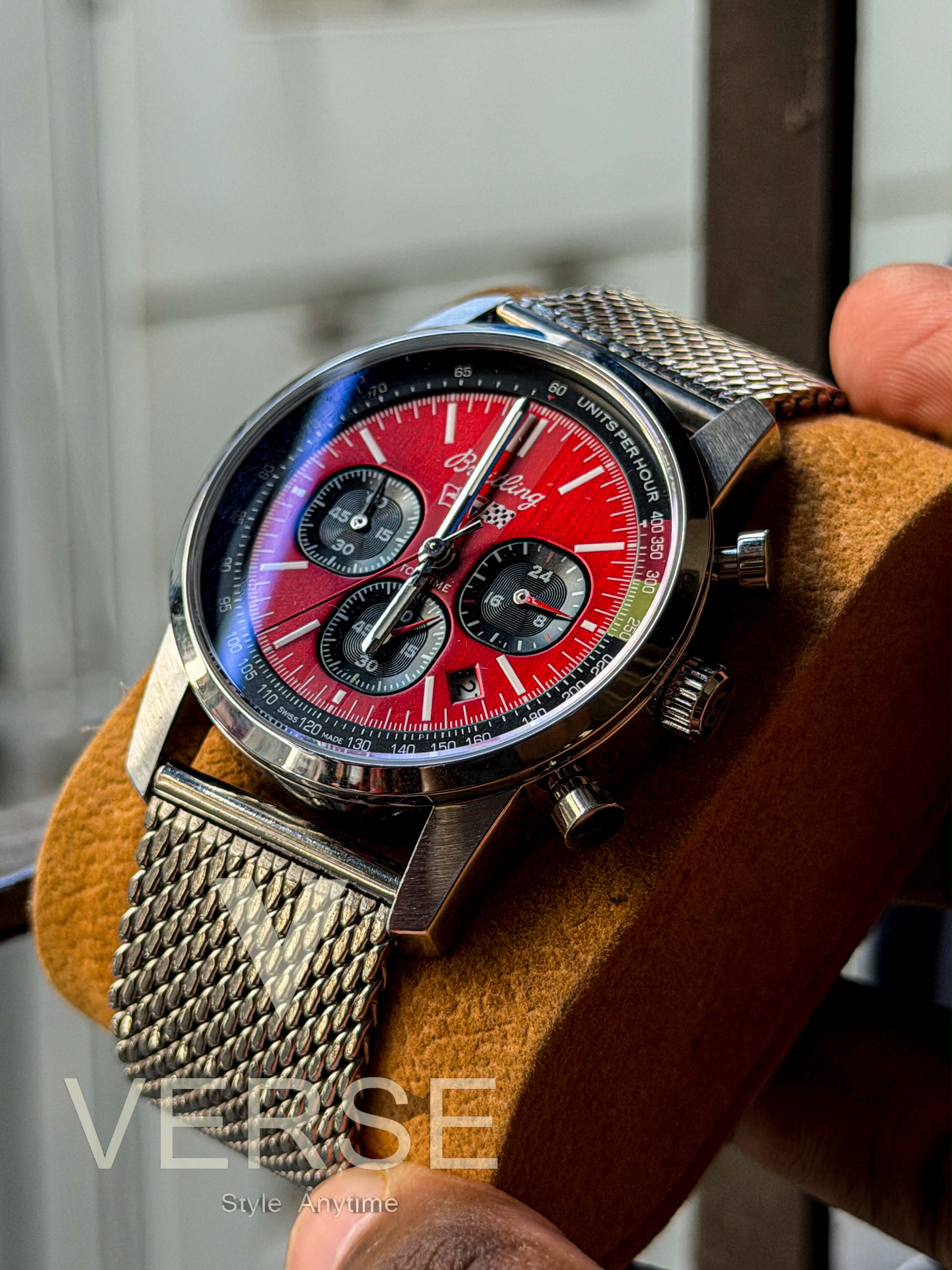 Breitling Top Time B01 Deus Chronograph | Chevrolet Corvette Edition - ( Double A )