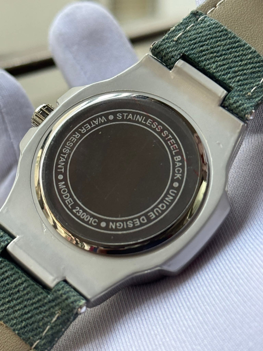 Patek Philippe Nautilus Denim Quartz | Olive Green Fumé Dial - AA - VERSE - 