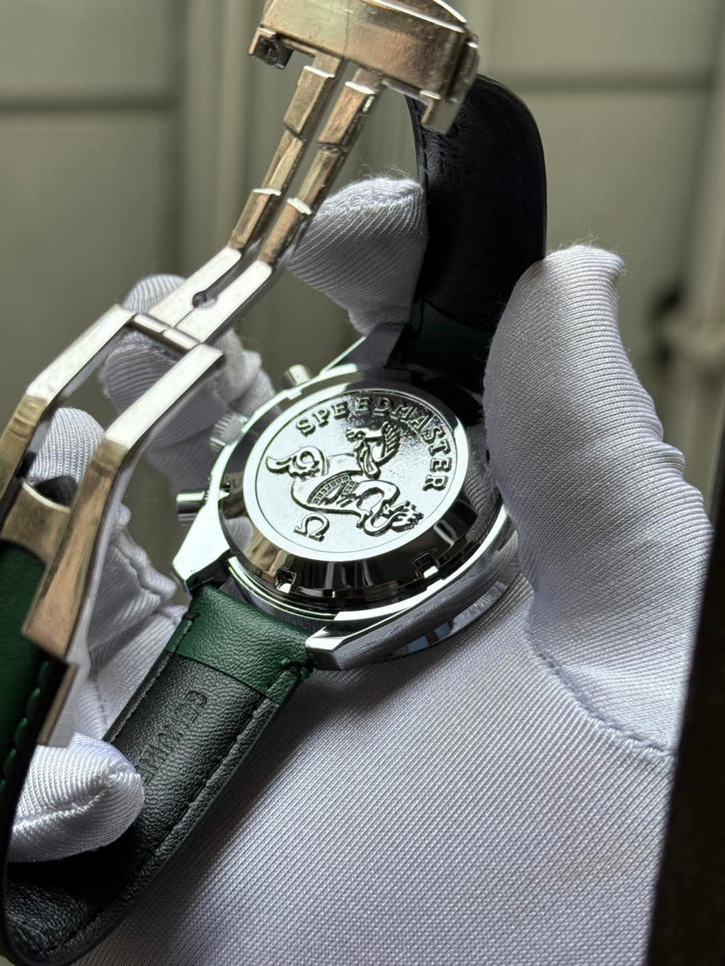 Omega Speedmaster 57 Black Belt Green Dial AA - VERSE - 