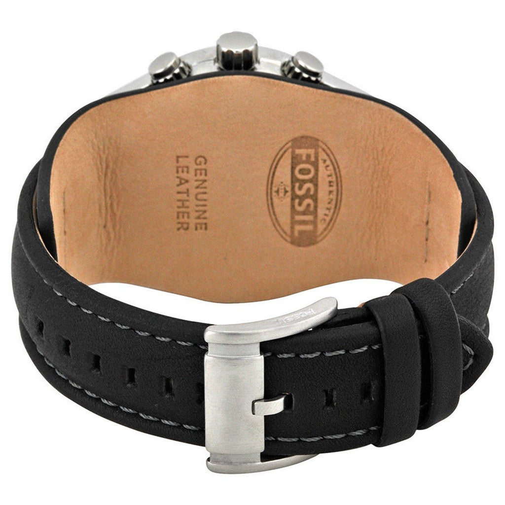 Fossil CH2564 Coachman Chronograph Blue Dial Leather Strap Men's Watch | Fossil CH2564 - VERSE - 