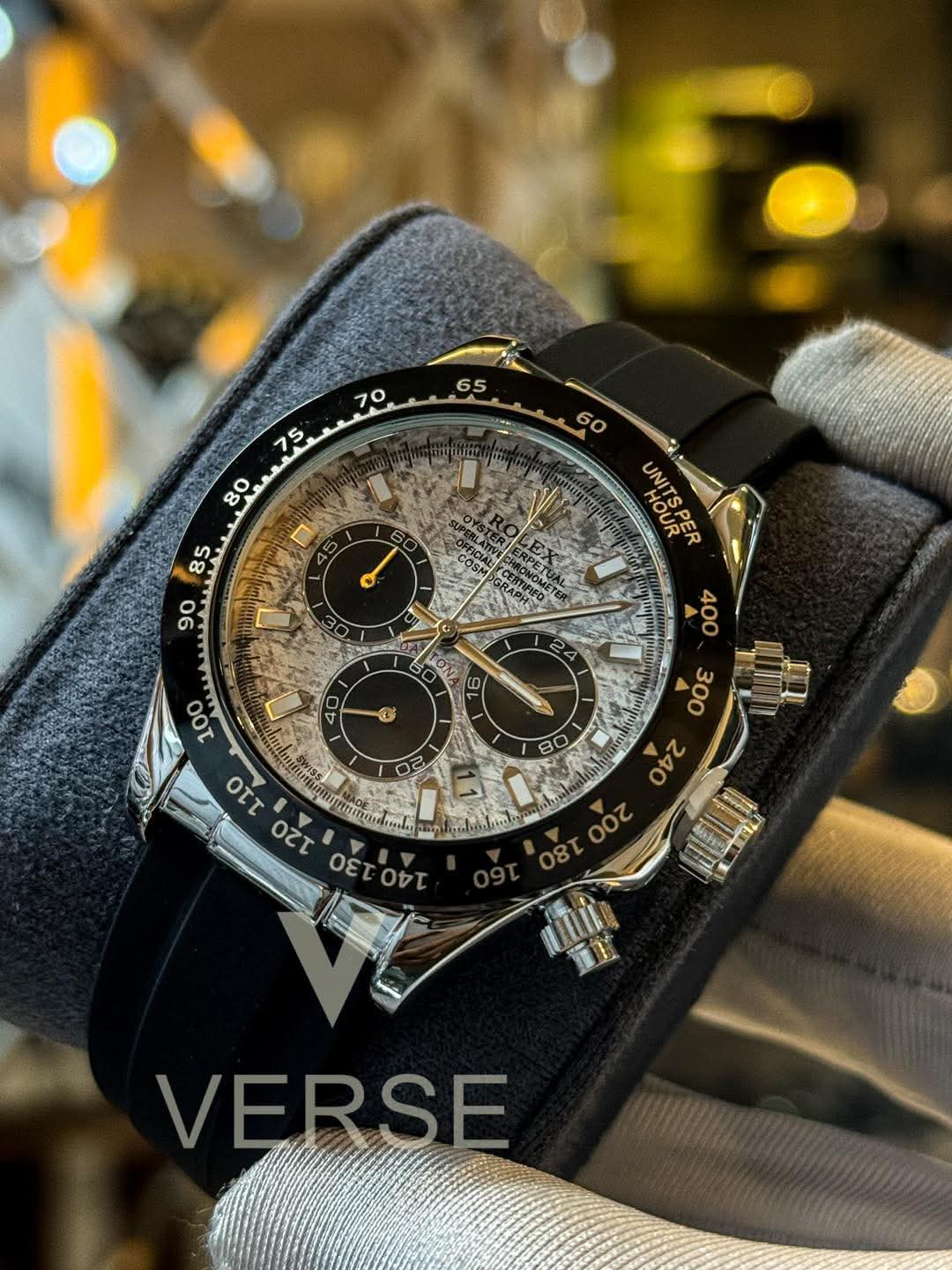 Rolex Cosmograph Daytona Silver Meteorite Dial AA - VERSE - 