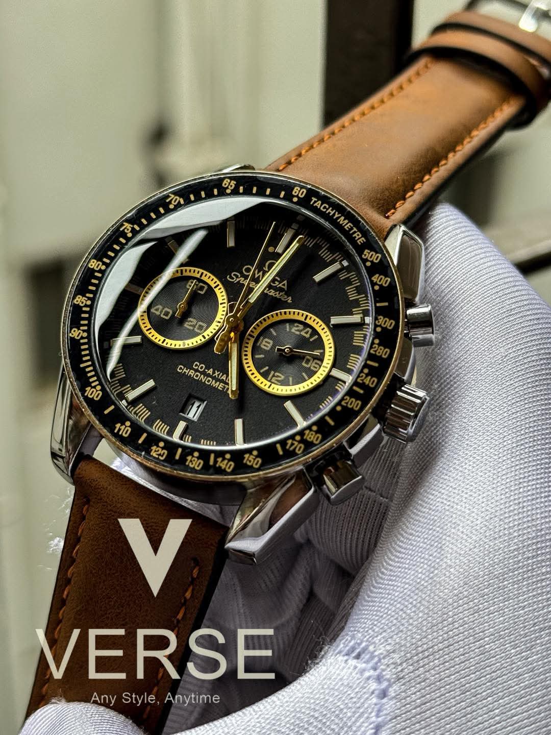 Omega Racing Master Mustard Belt Yellow Hand AA - VERSE - 