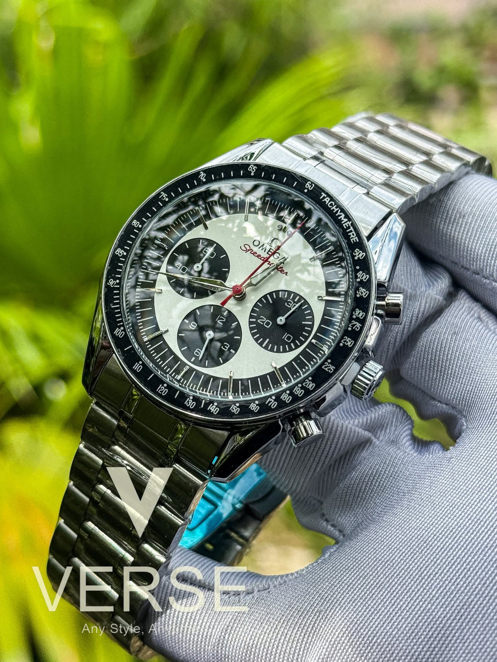 Omega Speedmaster CK2998 Pulsometer Panda Dial AA - VERSE - 
