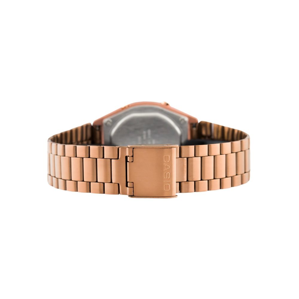 Casio Vintage B640WC-5ADF Digital Rose Gold Stainless Steel Unisex Watch | Casio B640WC-5ADF