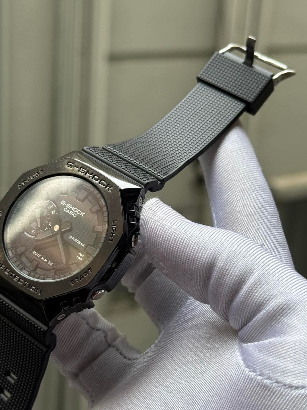 Casio G - Shock GM - 2100 - 1A Full Black Triple A - VERSE - 