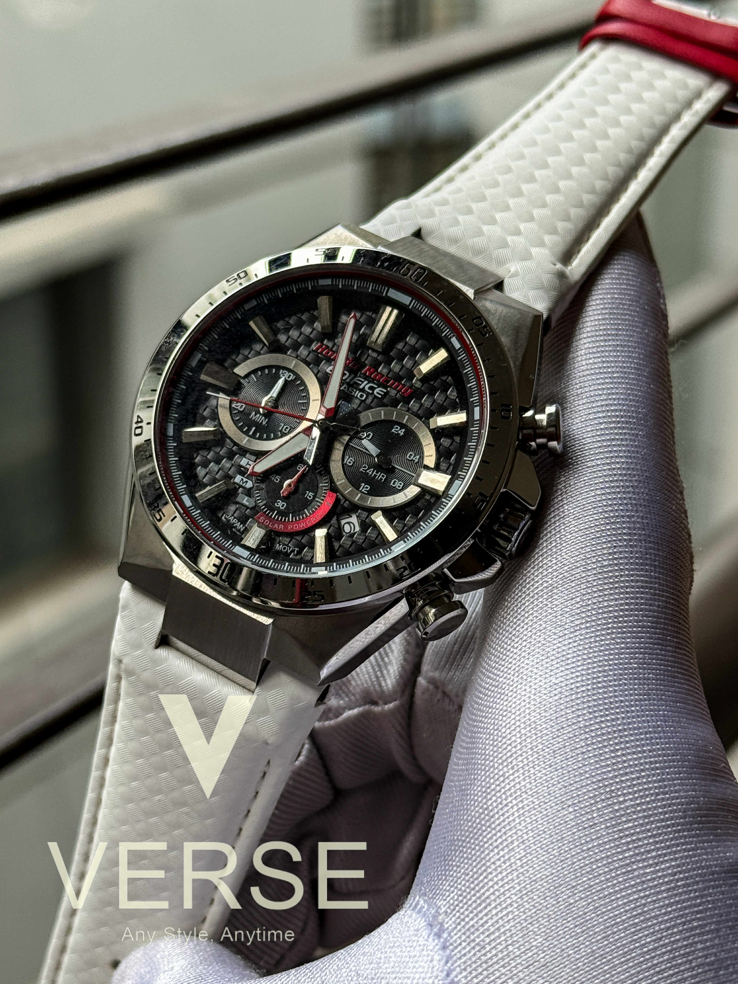 Casio Edifice EQS - 800HR - 1AER Scuderia Honda Racing Limited Edition Triple A - VERSE - 