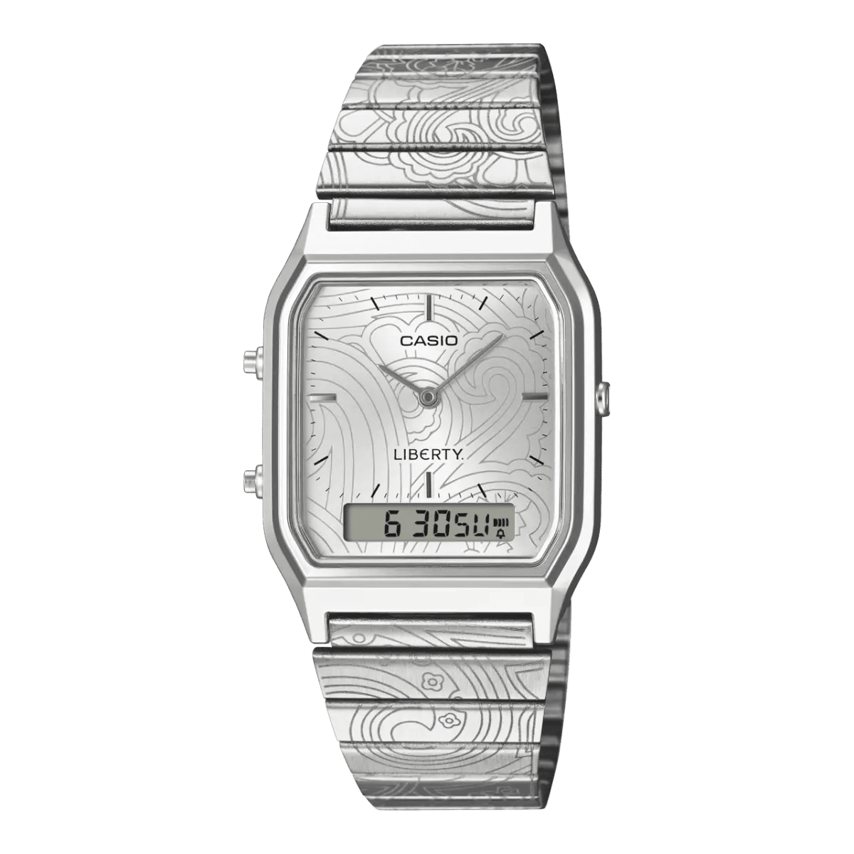 Casio Vintage AQ - 230ELT - 7A Liberty Edition Men's Stainless Steel Watch | AQ - 230ELT - 7A - VERSE - 