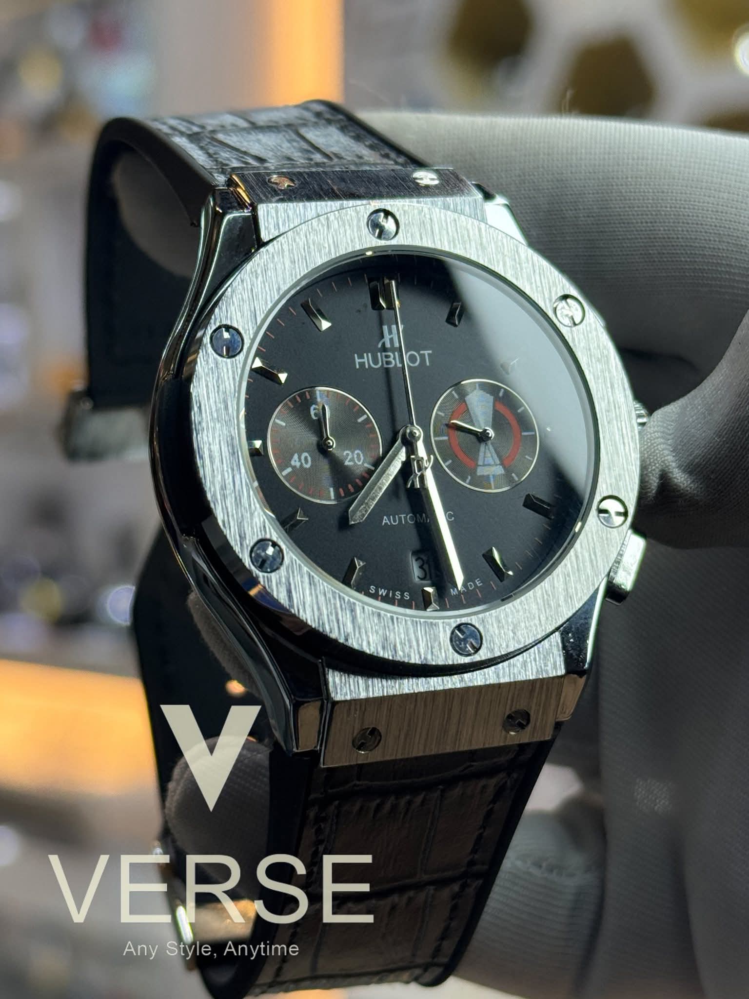 Hublot Classic Fusion Racing Chronograph – Silver Bezel AA - VERSE - 