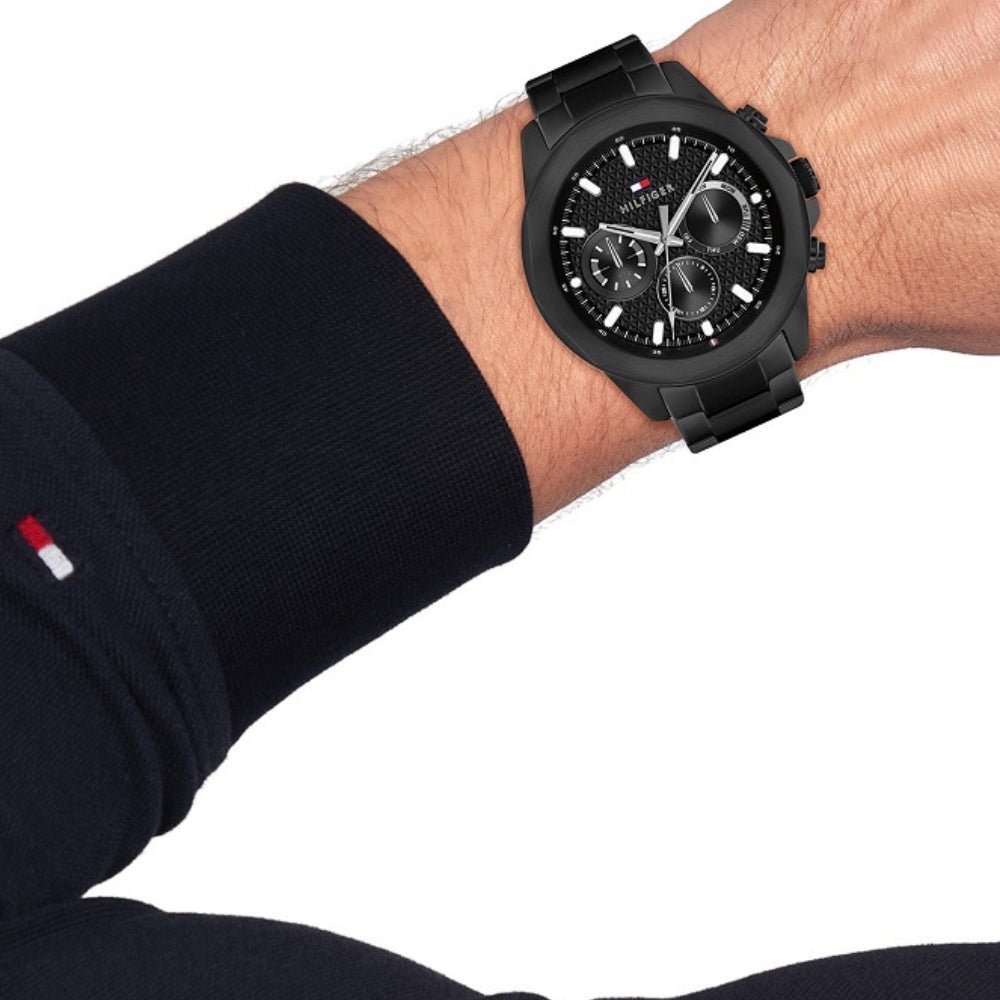 Tommy Hilfiger TH1710653 Lars Multifunction Black Dial Men’s Watch | Tommy Hilfiger TH1710653 - VERSE - 