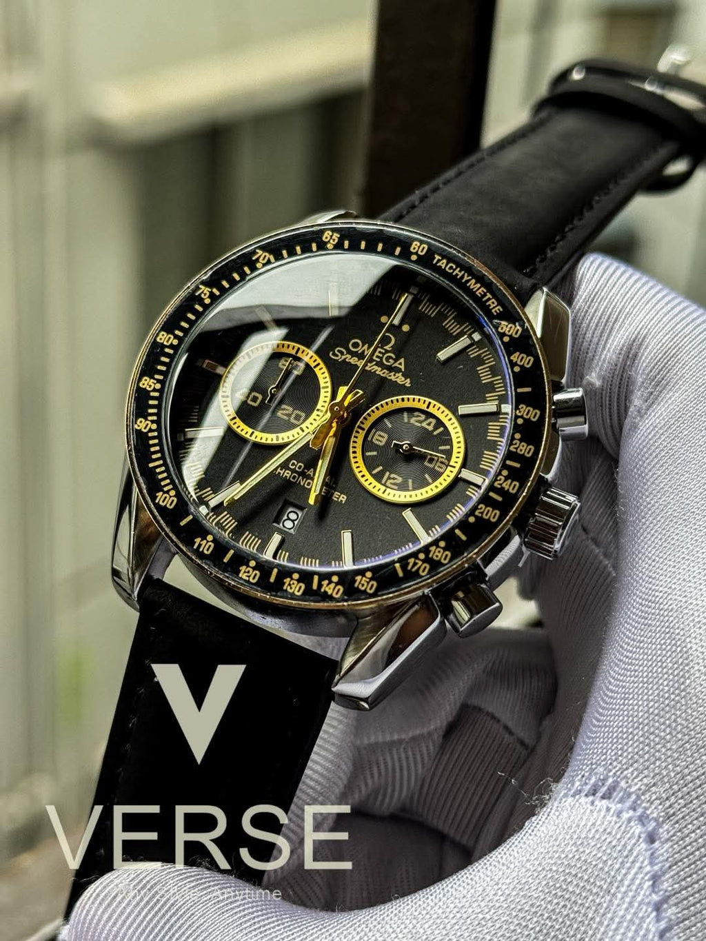 Omega Racing Master Black Belt Yellow Hand AA - VERSE - 