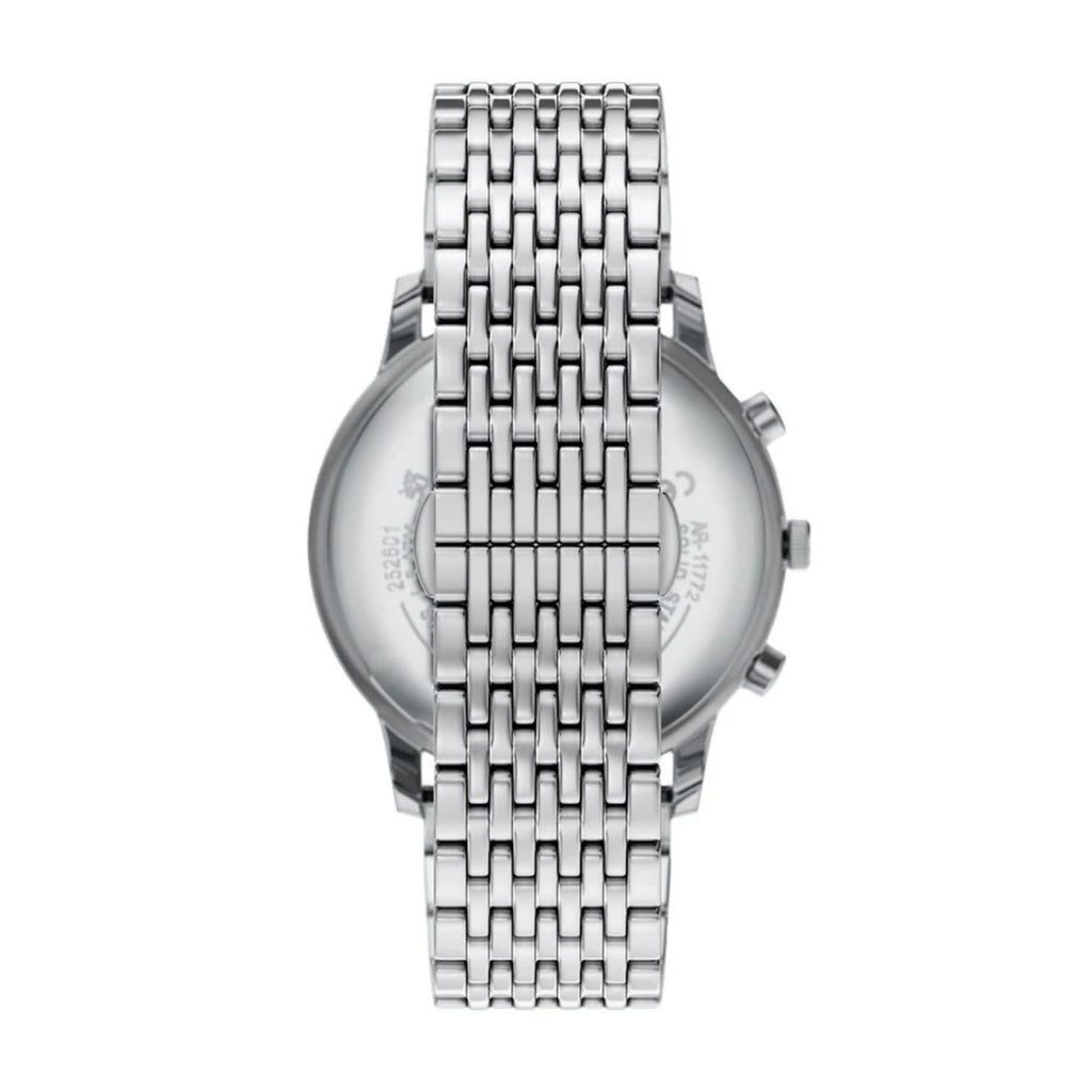 Emporio Armani Minimalist Chronograph Black Dial Stainless Steel Men's Watch | Emporio Armani AR11772