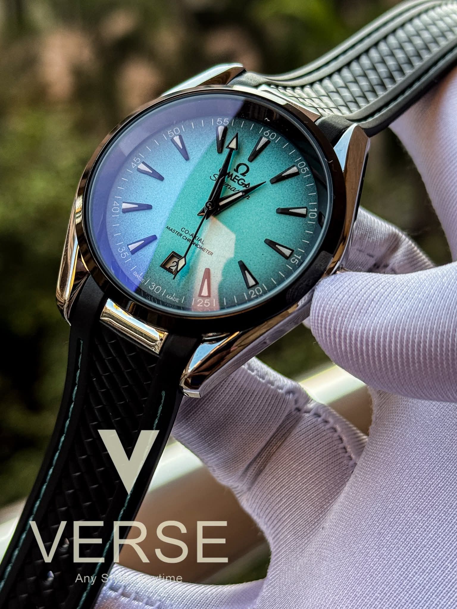 Omega Seamaster AquaTerra 150m Lacquered Turquoise Dial AA - VERSE - 