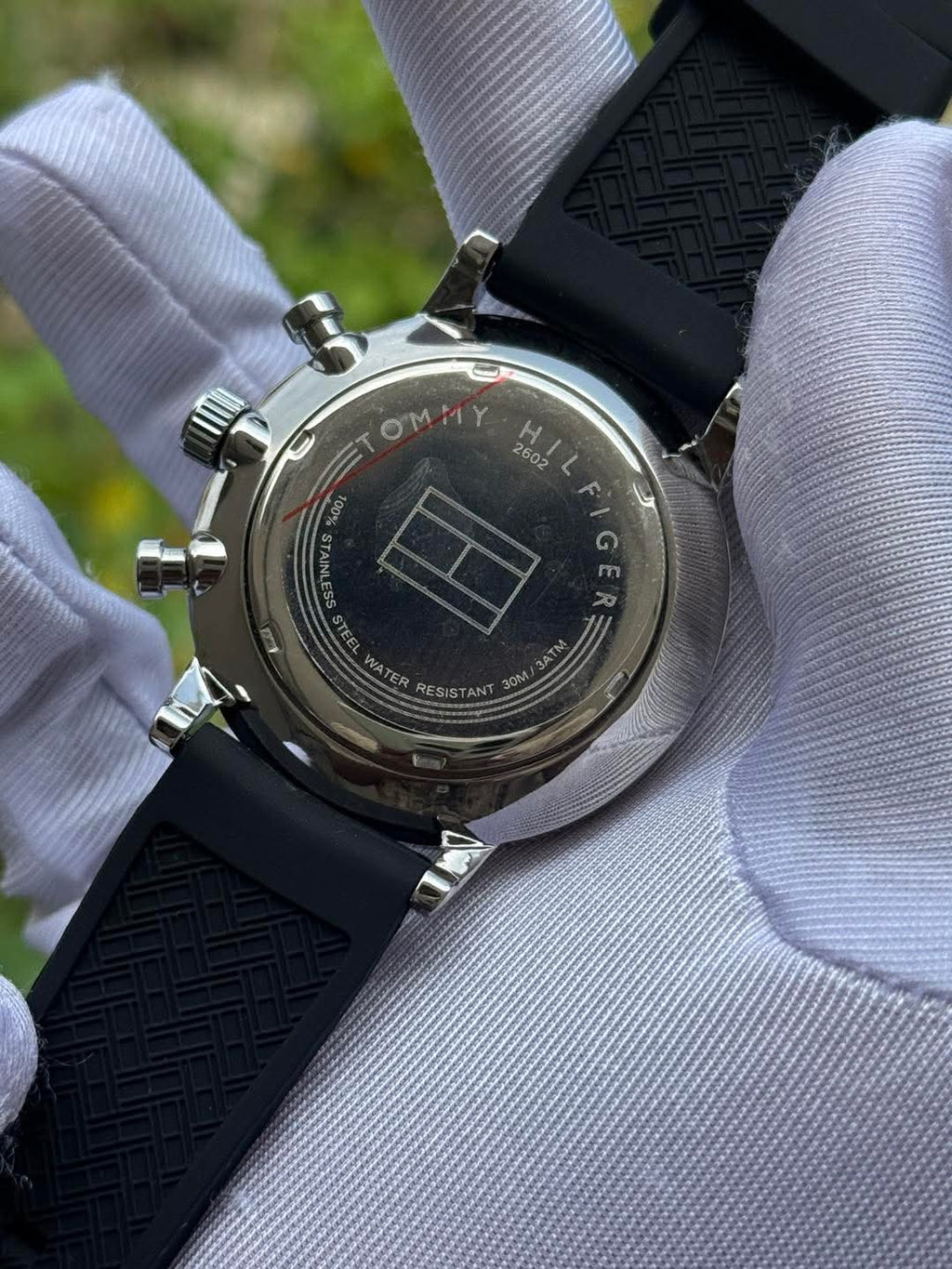 Tommy Hilfiger Chronograph Grey Belt Grey Dial AA - VERSE - 