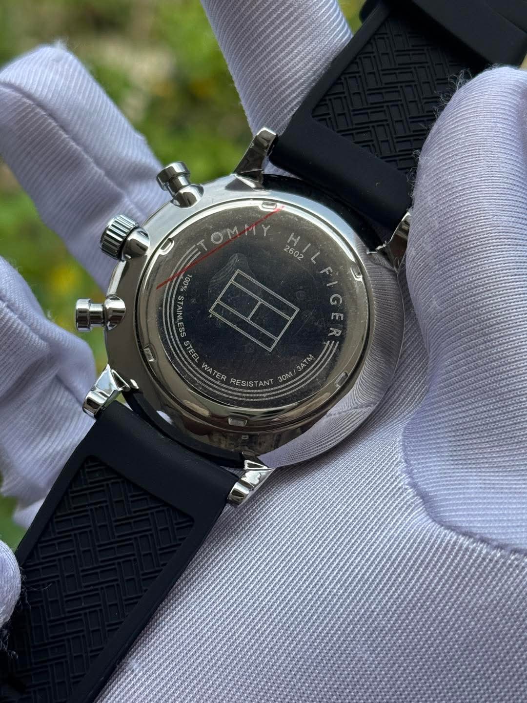 Tommy Hilfiger Chronograph Grey Belt Grey Dial AA - VERSE - 