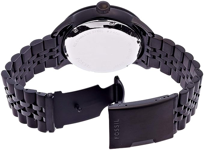 Fossil ME1136 Townsman Twist Hybrid Multifunction Black Dial Stainless Steel Men's Watch | Fossil ME1136 - VERSE - 