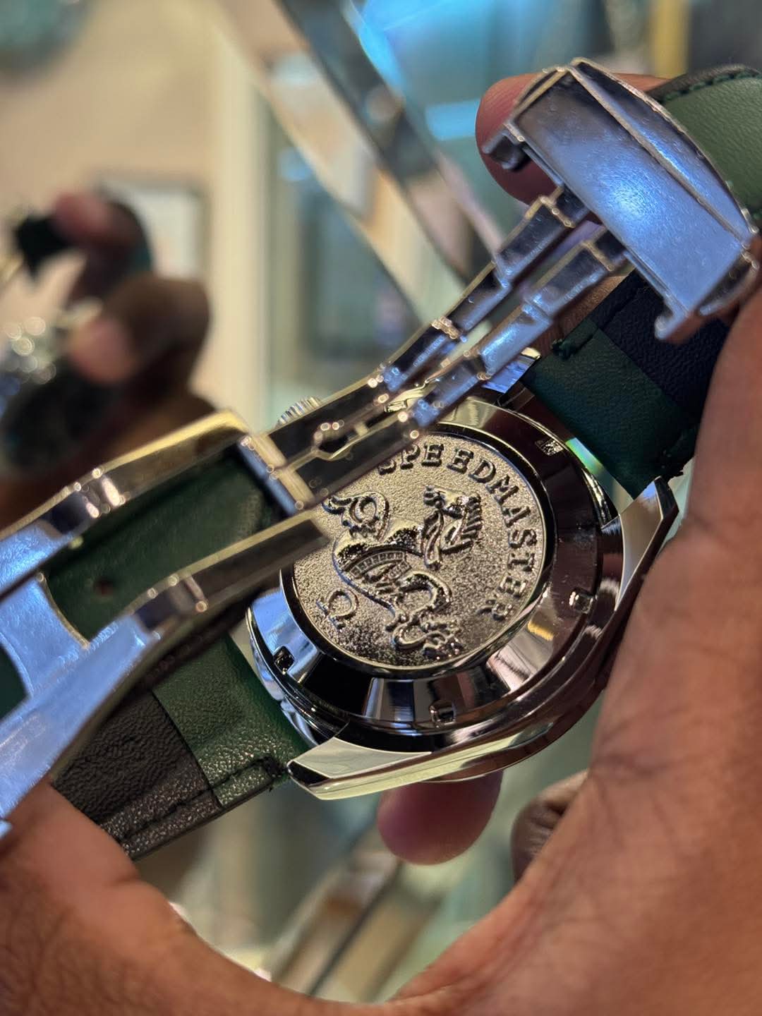Omega Speedmaster 57 Green Belt Green Dial AA - VERSE - 