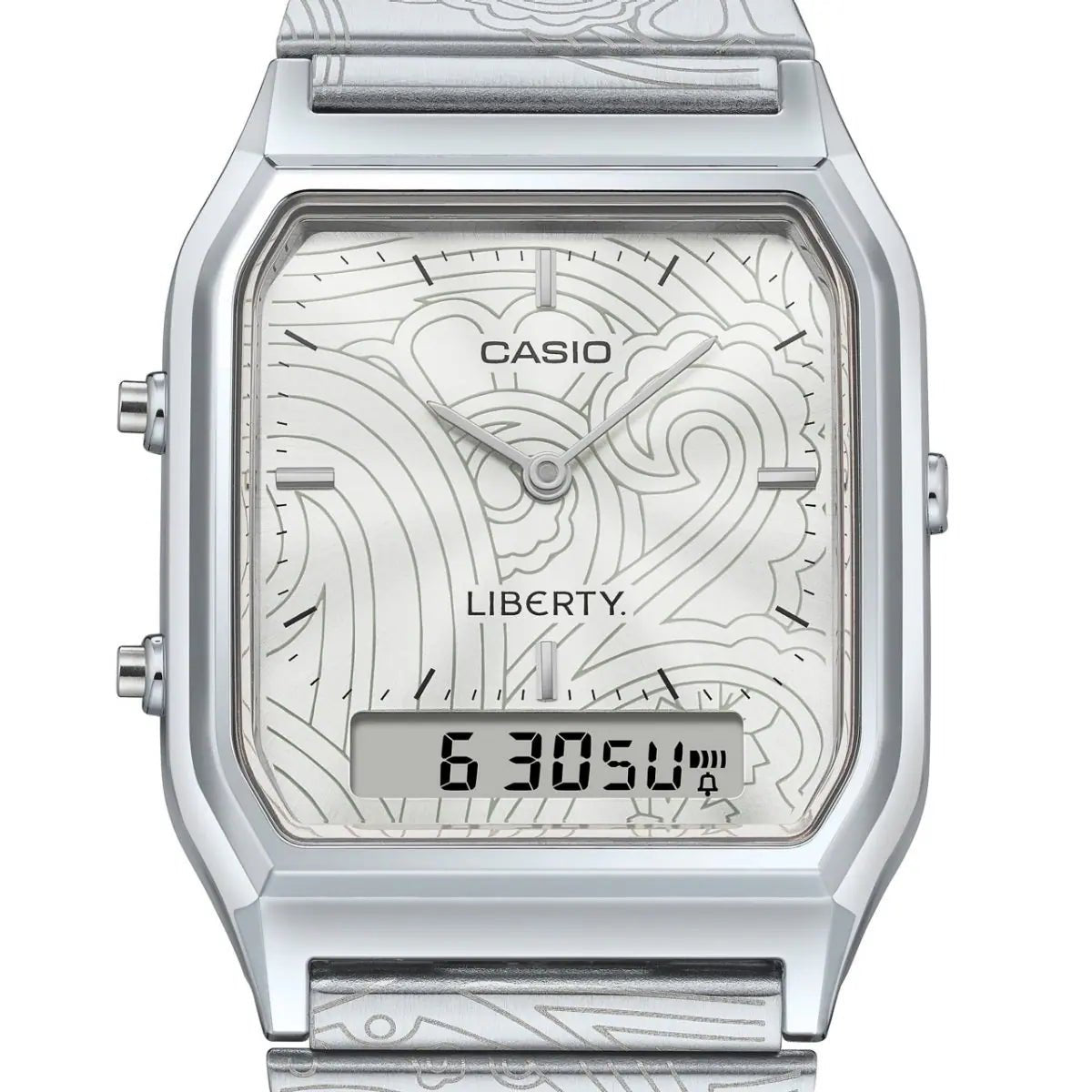 Casio Vintage AQ - 230ELT - 7A Liberty Edition Men's Stainless Steel Watch | AQ - 230ELT - 7A - VERSE - 