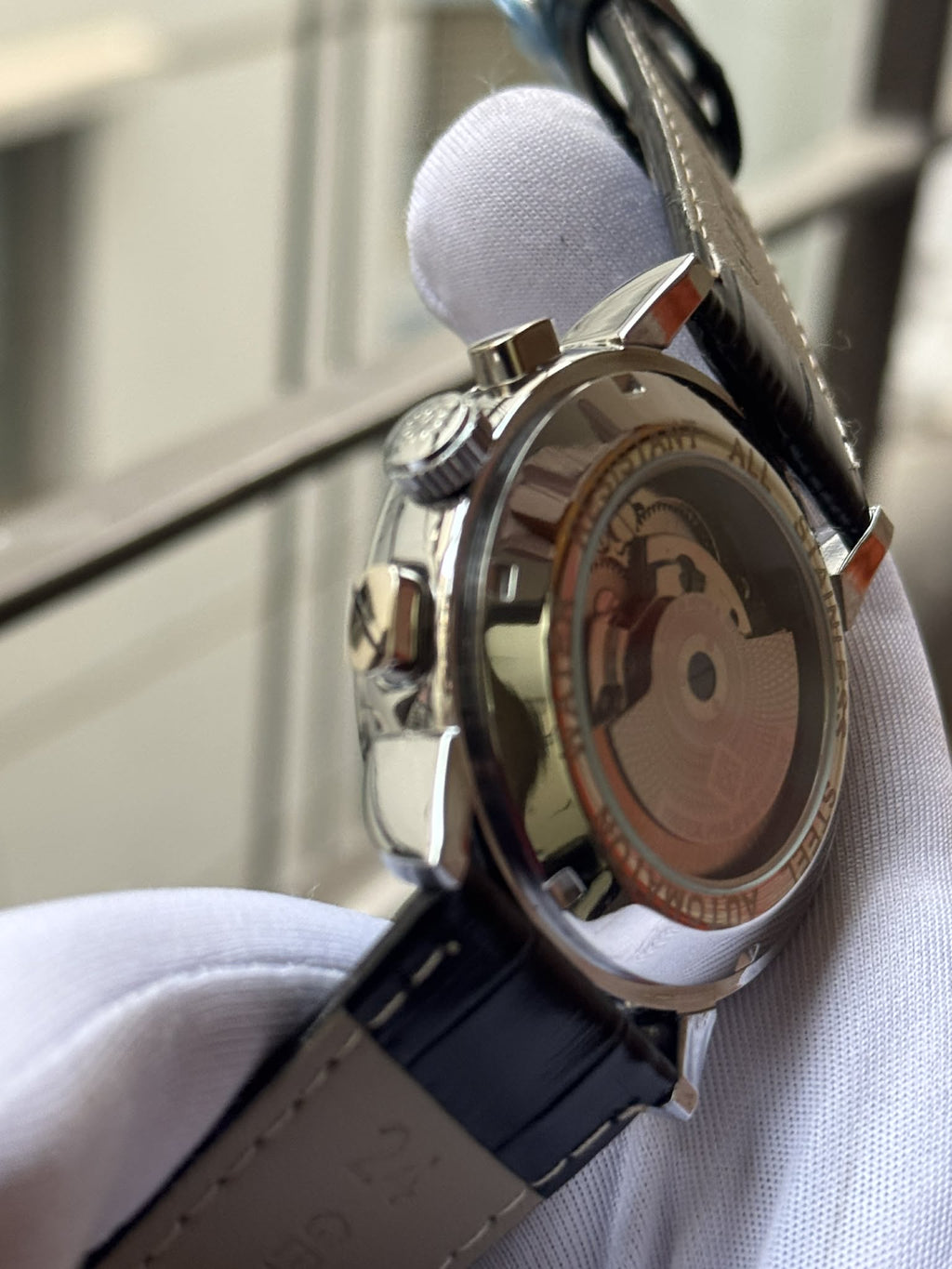 Patek Philippe Grand Flywheel Complication | White Dial - Semi AAA - VERSE - 