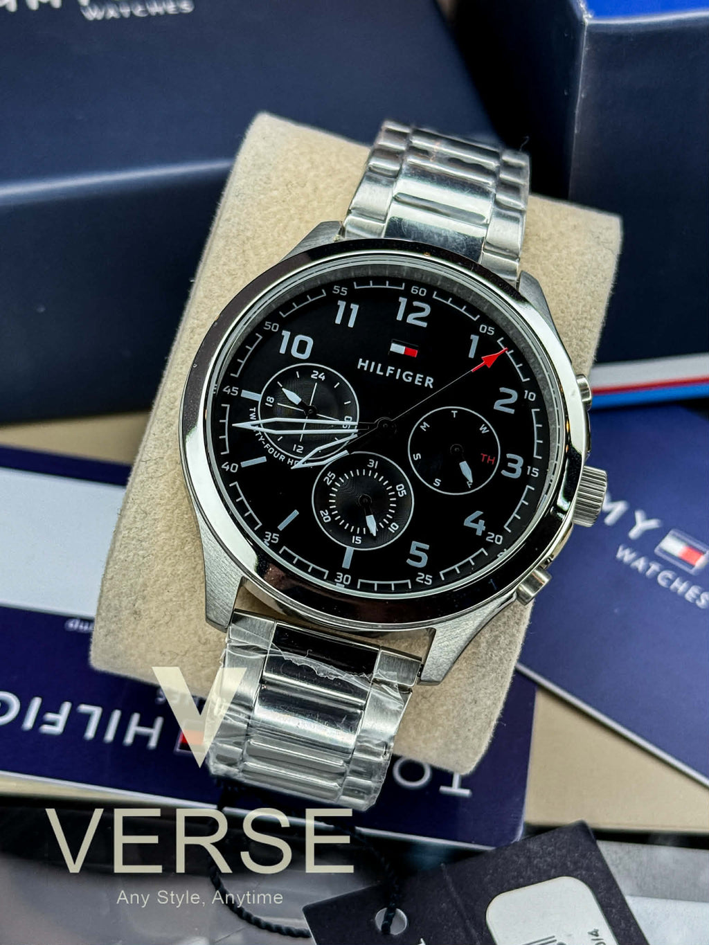 Tommy Hilfiger TH1791852 Asher Multifunction Black Dial Men’s Watch | Tommy Hilfiger TH1791852 - VERSE - 