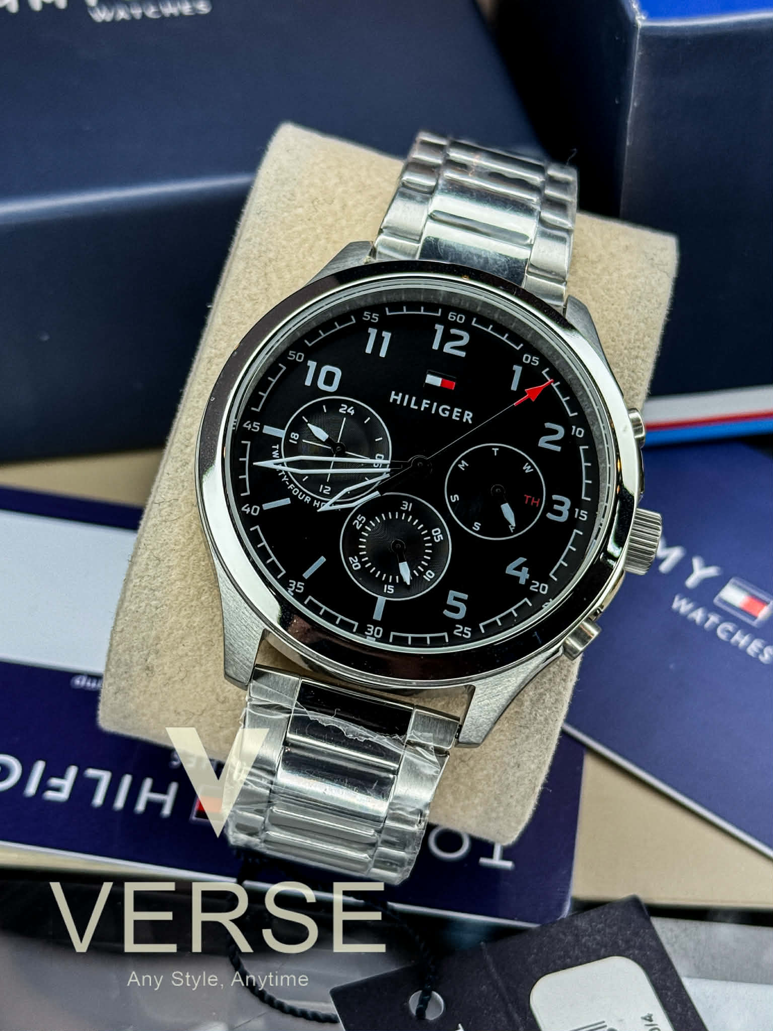 Tommy Hilfiger TH1791852 Asher Multifunction Black Dial Men’s Watch | Tommy Hilfiger TH1791852 - VERSE - 