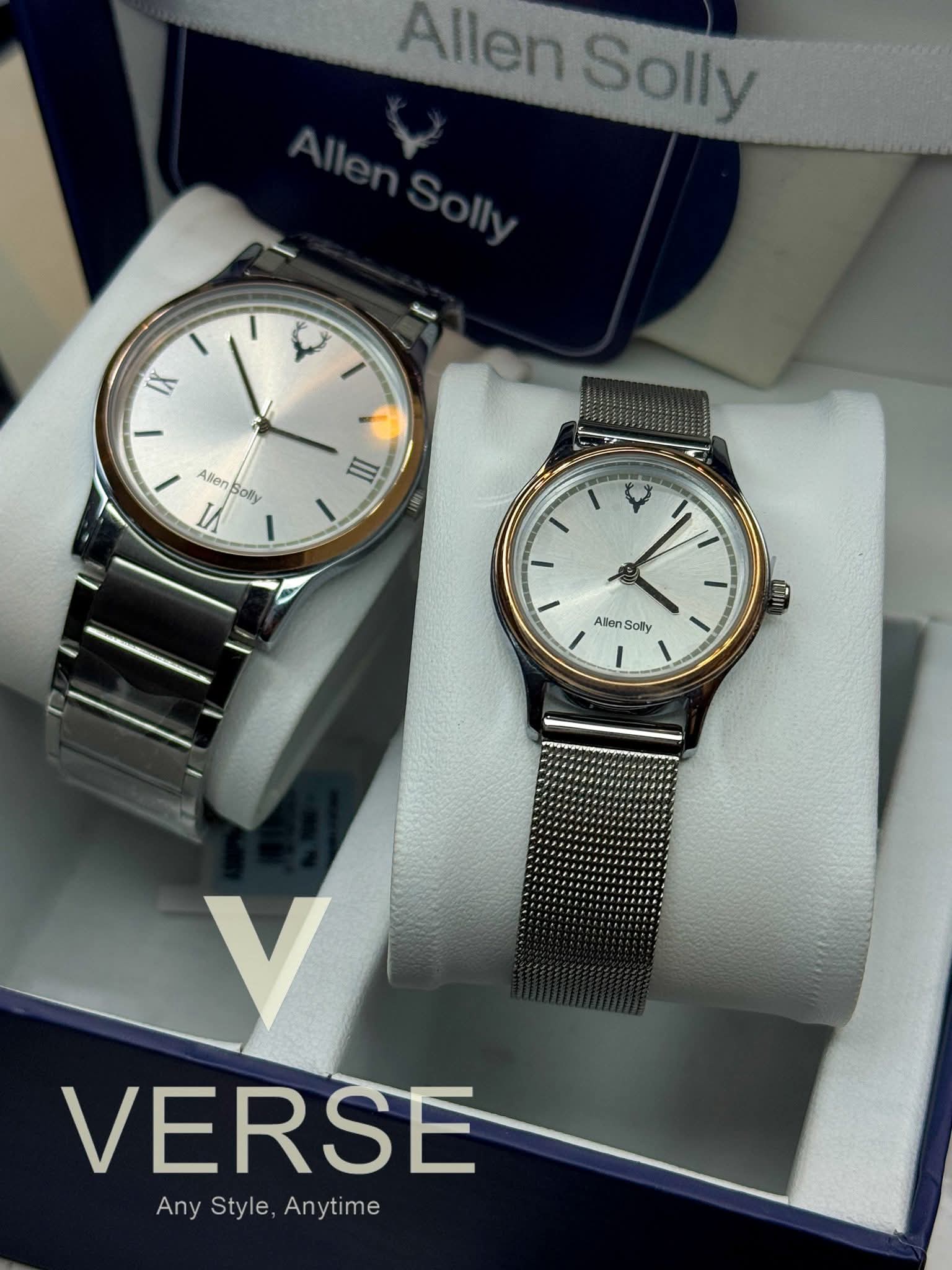 Allen Solly AS00PR08C Analog Watch – Silver Dial Men & Women Quartz Watch| Allen Solly AS00PR08C - VERSE - 