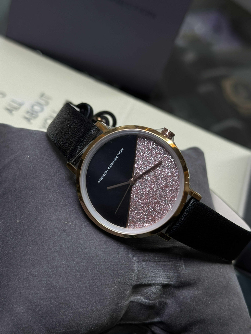 French Connection Spring - Summer 2021 Analog Black Dial Women's Watch FCN0008A - R - VERSE - 
