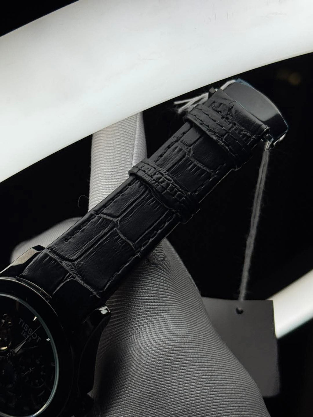 Tissot Automatic Moonphase Black Belt Black Dial AA - VERSE - 