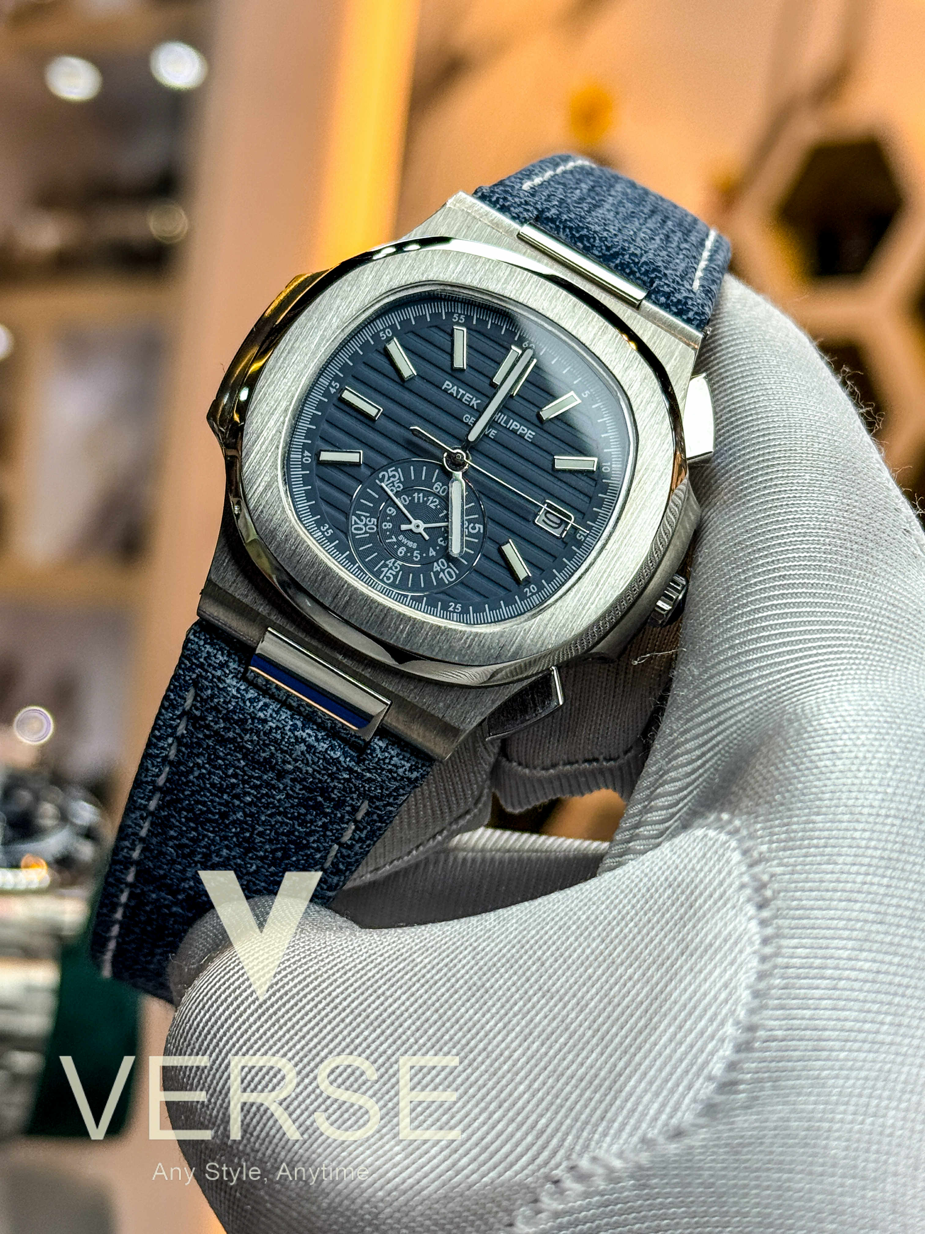 Patek Philippe Nautilus Denim Euro - VERSE - 