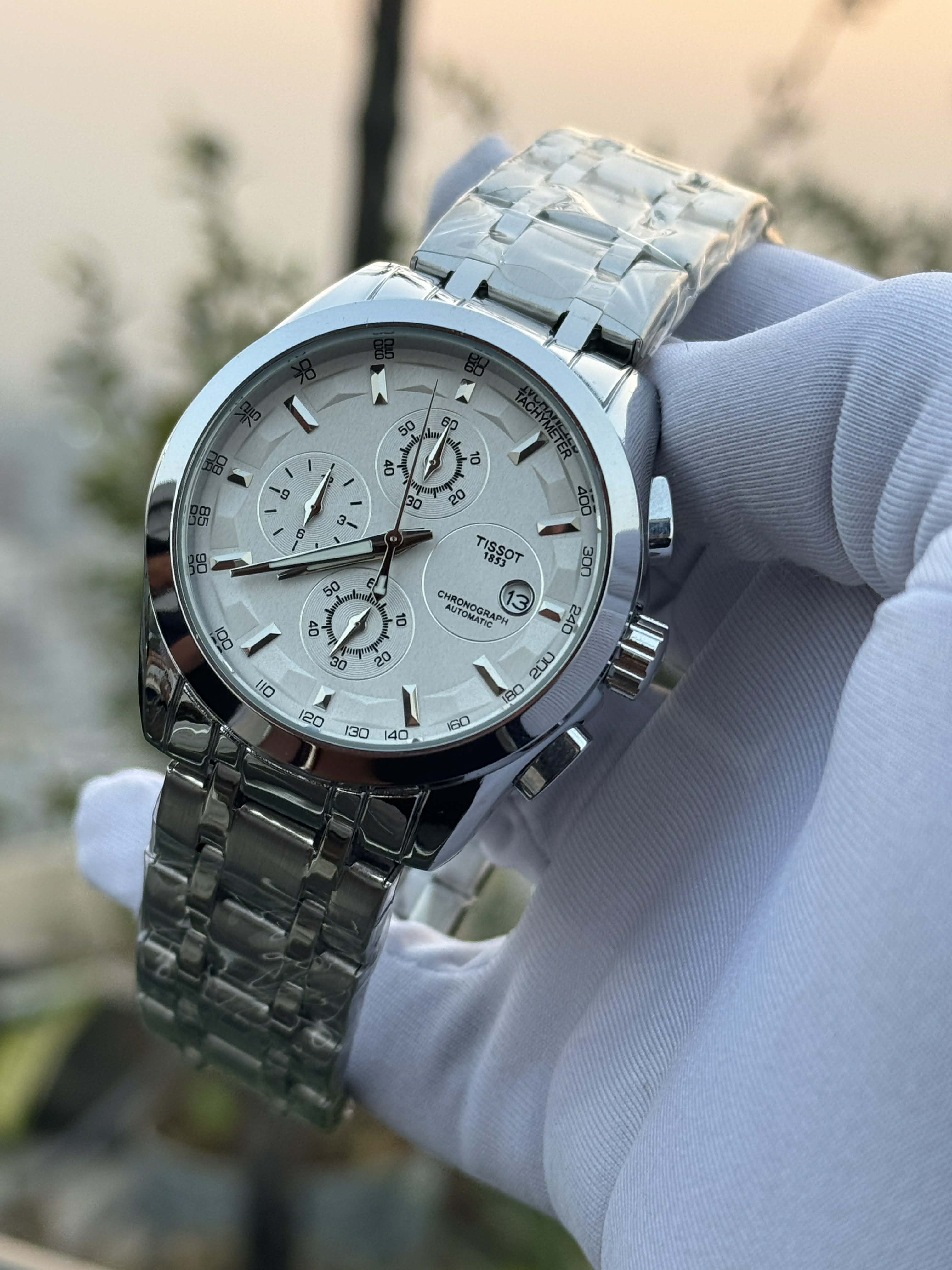 Tissot 1853 Couturier Chronograph | White Dial - VERSE - 