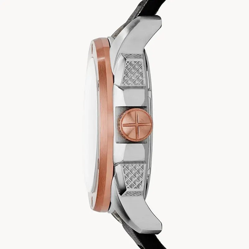 Fossil ME3082 Modern Machine Automatic Black Leather Men’s Watch| Fossil ME3082 - VERSE - 