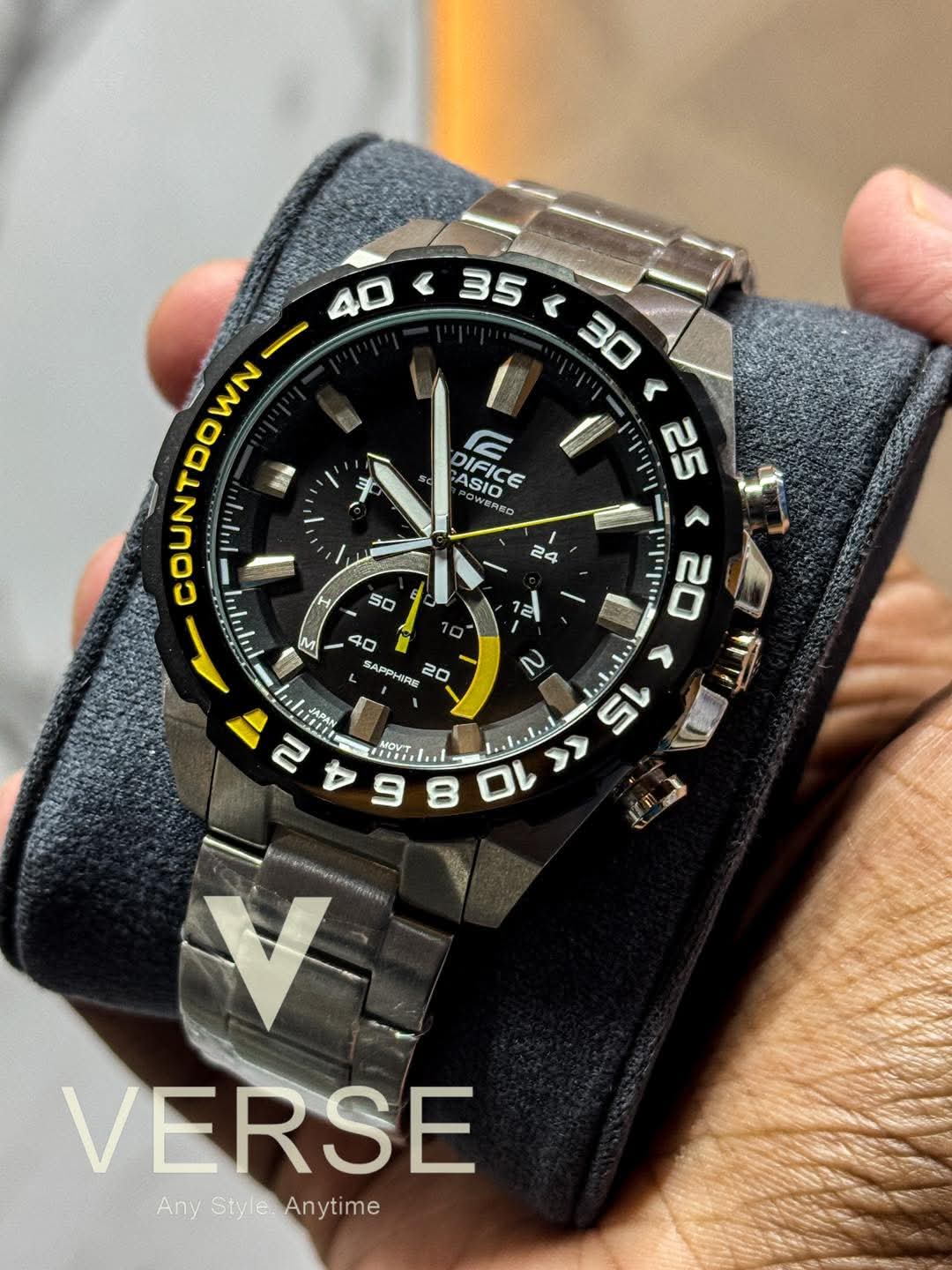 Casio Edifice EFS - S550DB - 1AV Triple A - VERSE - 