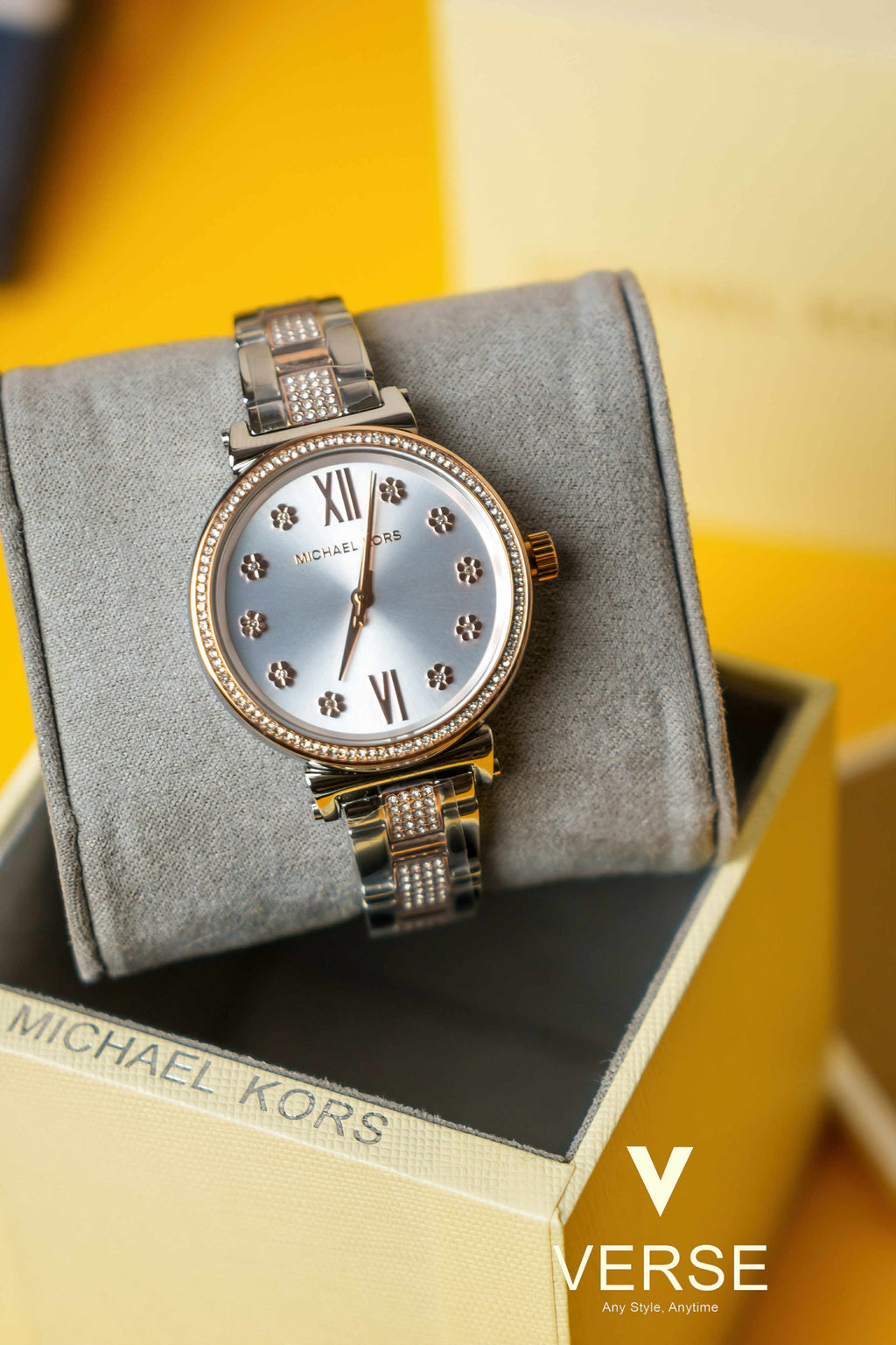 Michael Kors Sofie MK3880 Women’s Two - Tone Stainless Steel Crystal Watch – 36 mm| Michael Kors Sofie MK3880 - VERSE - 