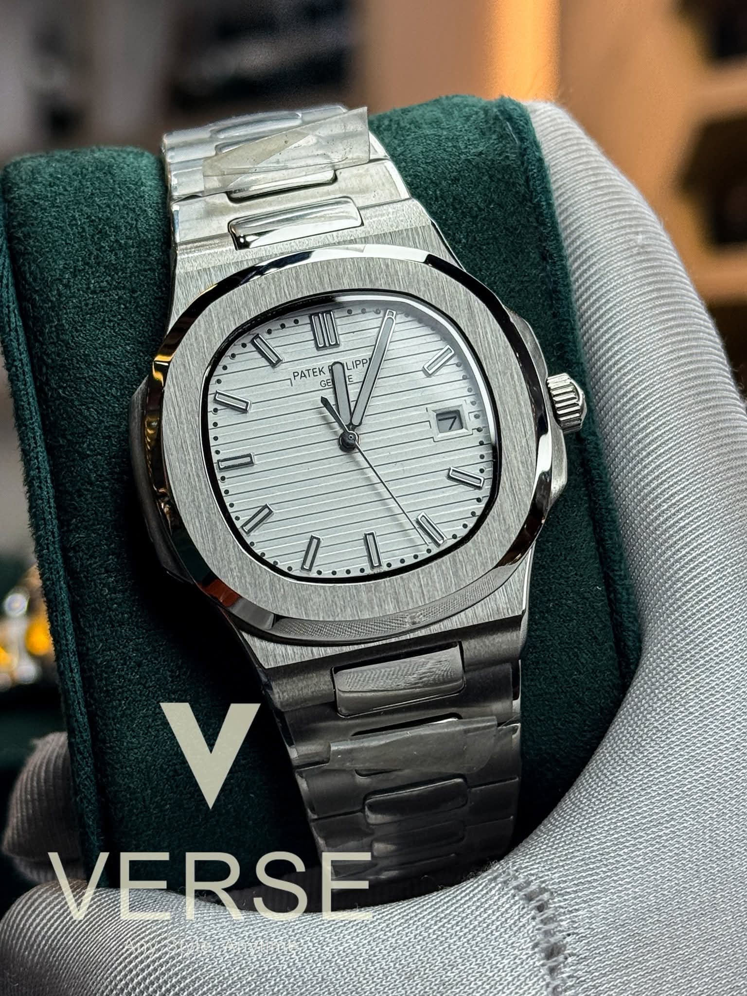 Patek Philippe Nautilus Automatic - White Dial Triple A - VERSE - 
