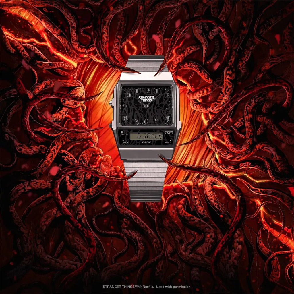 CASIO VINTAGE AQ - 800EST - 1A Casio x Stranger Things Watch | CASIO VINTAGE AQ - 800EST - 1A - VERSE - 
