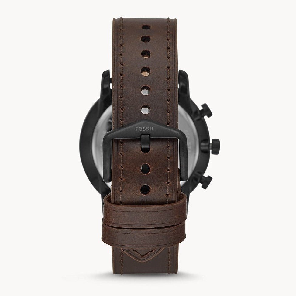 Fossil FS5529 Goodwin Chronograph Black Dial Brown Leather Men’s Watch | Fossil FS5529 - VERSE - 