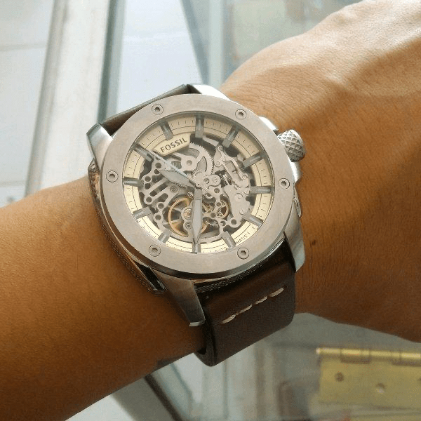 Fossil ME3083 Modern Machine Automatic Brown Leather Men’s Watch| Fossil ME3083 - VERSE - 