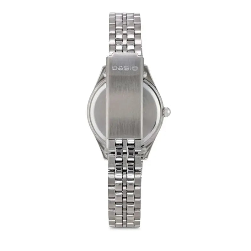 Casio LTP-1129A-7ARDF Opaline White Dial Stainless Steel Women's Watch | Casio LTP-1129A-7ARDF