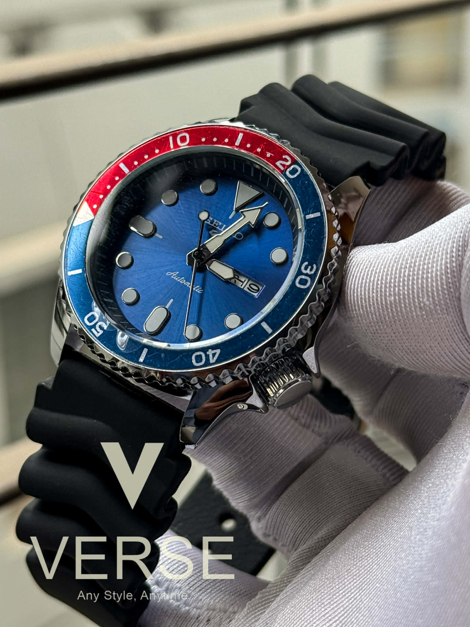 Seiko 5 - Sports SKX Sweep "Pepsi" AA | Free Nato Strap Offer - VERSE - 