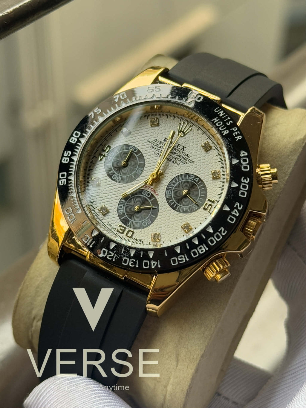 Rolex Cosmograph Daytona Golden White AA - VERSE - 