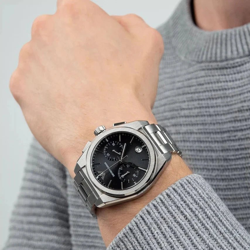 Emporio Armani AR11560 Federico Chronograph Black Dial Stainless Steel Men's Watch | Emporio Armani AR11560 - VERSE - 