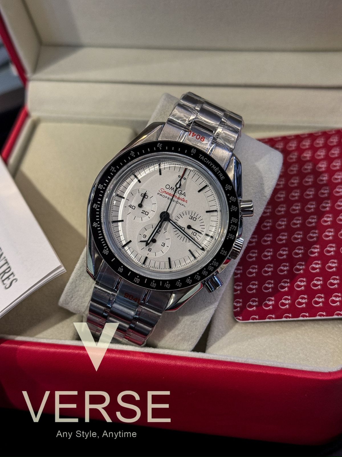 Omega Speedmaster Moonwatch Professional White Euro - VERSE - 